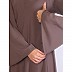 Full flare umbrella abaya-Rose Ebony